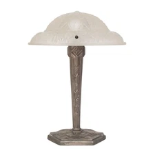 Art Deco Design Table Lamp "ESCHERSHEIM" Unique Desk Lamp Collector