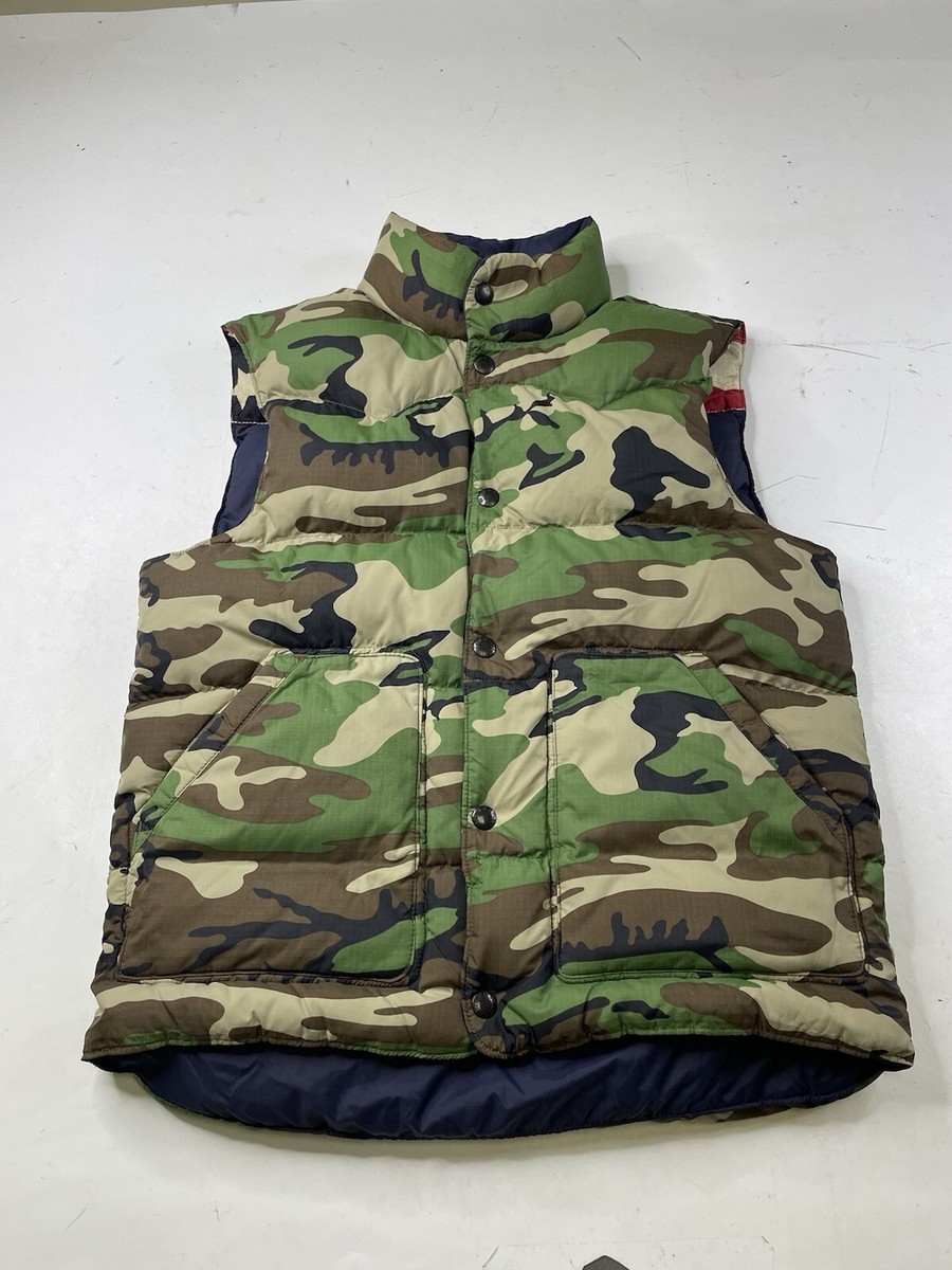 DENIM&SUPPLY RALPH LAUREN CAMO DOWN VEST