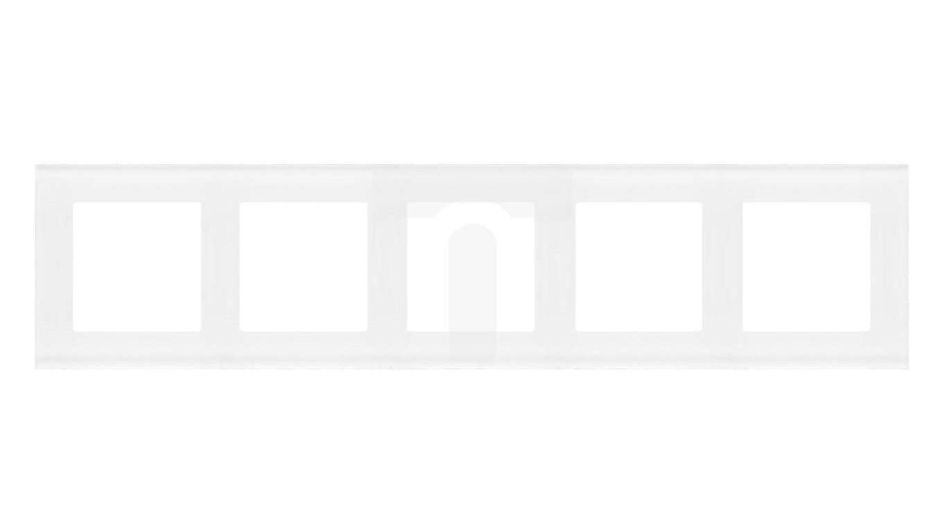 Simon 55 Nature 5-fold frame Frosted white glass TRN5/170 /T2UK