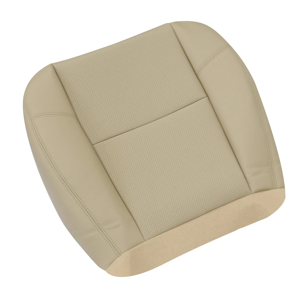 2009-2014 For Cadillac Escalade EXT Front Bottom Top AC Leather Seat Cover Tan