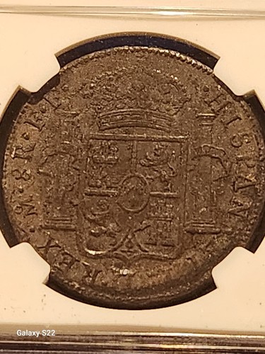 1782-Mo FF Mexico Silver 8 Reales El Cazador Shipwreck Genuine NGC (Nice Coin) - Picture 7 of 9