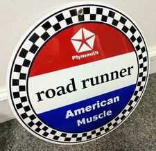 Plymouth road runner sign...Super Bird