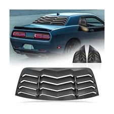 Rear+Side Window Louver ABS Windshield Sun Shade Cover Compatible with Dodge ...