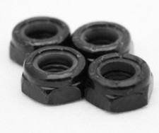 4 Axle Nuts for Skateboard Longboard Trucks Dimebag Lock Nuts 5/16 Standard 