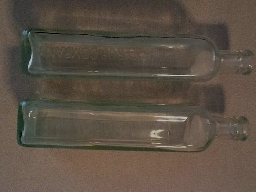Two (2) Antique Glass Bottles  ●  Dr. W B CALDWELL'S  ●  Patent Medicines - Picture 6 of 9