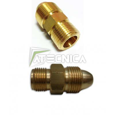 Adapter Für Druckminderer Argon CO2 Gas Nipplo DECA 010571