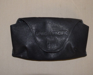 Union Pacific Railroad Eyeglass Case Used