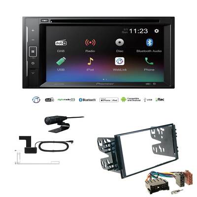 Pioneer Autoradio 2-DIN Bluetooth DVD DAB für KIA Rio I Facelift 2002-2005