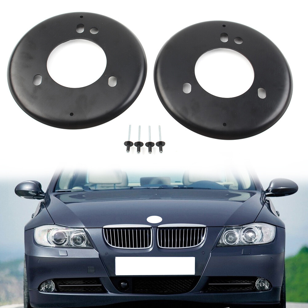 Front Upper Strut Mount Reinforcement Plate Set For BMW E46 E85