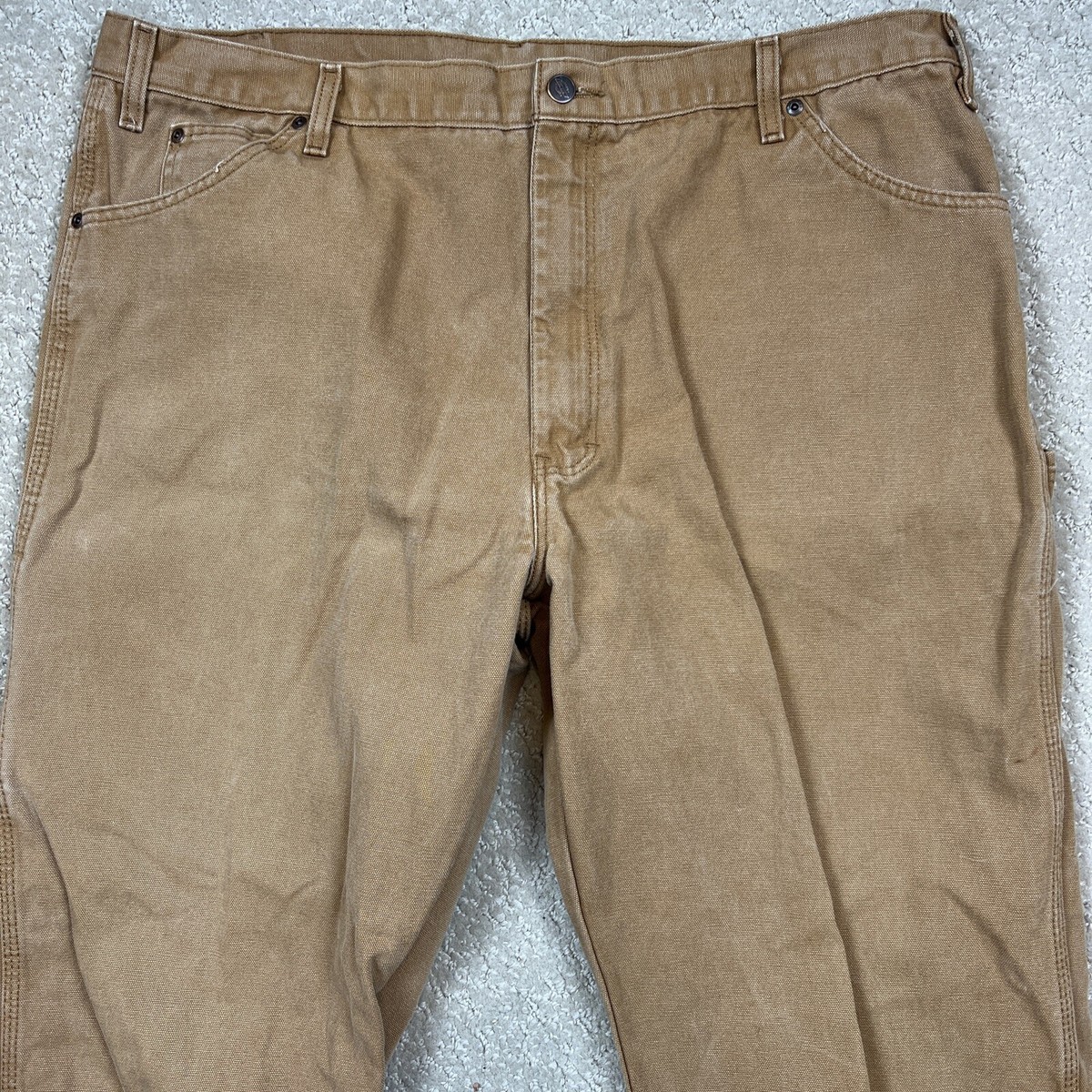 dickies made in USA workpant brown 31×30 Dickies Brown Men's Work Pants Size 31x33 Made in USA | eBay