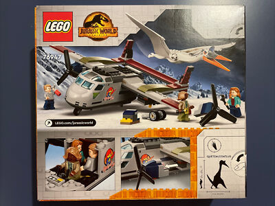 LEGO 76947 Jurassic World Dominion Quetzalcoatlus Plane Ambush