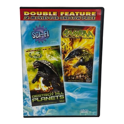 Destroy All Planets / Gamera Strikes Back (DVD Double Feature) 2005 Sci-fi