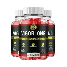 3-Pack VigorLong Gummies for Mens Health – Vigor Long Male Gummies - 180 Gummies