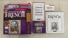 Learn to Speak FRENCH - The Learning Company Version 8.0 - 4 CDs  User's Guide