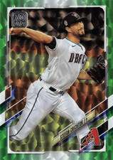 2021 Topps Green Foil #469 Stefan Crichton Arizona Diamondbacks SN 219/499 🔥⚾🔥