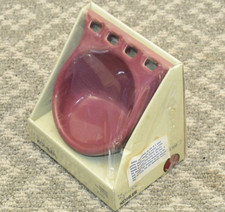 Vintage KOHLER K-9831-53 Ceramic Toothbrush Tumbler Holder Tile, Raspberry Puree