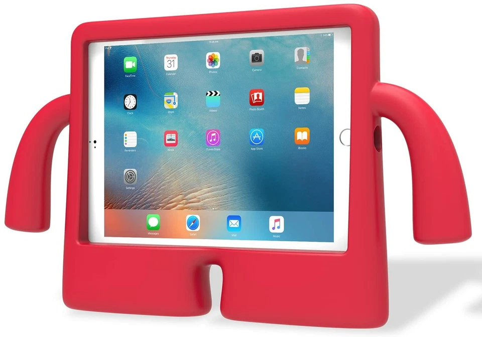 Speck iGuy Case for Apple iPad 9.7" (6th/5th Gen) iPad Air 2/Air 1 & More - Red - Image 3 of 4