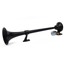 Hornblasters Mini-tug Black Loud Air Horn For Semi Large Truck - Big Rig Sound