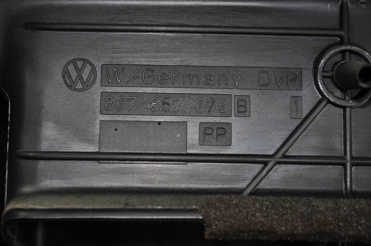 VW Polo 2 86c 2f Coupé Original Armaturenbrett 867857007 b c  