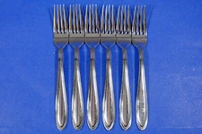 6 x Lenox Hayden Stainless Dinner Forks 8 ¼”
