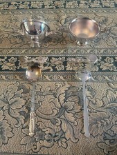 Chinese soup bowls, spoons and rest