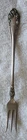 Rose Wallace Sterling Silver Seafood Cocktail Shrimp Lobster Fork