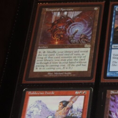 Temporal Aperature + 10 Random Rares MTG Magic the Gathering gift set ...