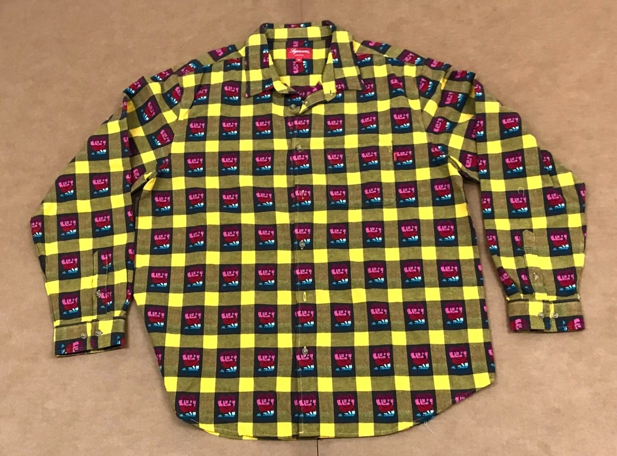 Supreme Floral Regular Size Casual Button-Down Shirts for Men for