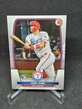 2023 Bowman - Josh Jung Rookie Card RC #43 Texas Rangers Hot Rookie