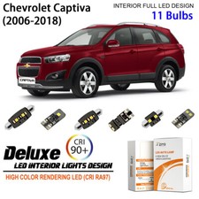 Led Interior Light Kit For Chevrolet Captiva 2006-2018 White Dome Light Bulbs