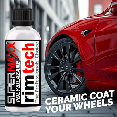 CERAMIC CAR COATING SUPERMAXX RIM WHEEL CALIPERS SUPERIOR SCRATCH PROTECTION