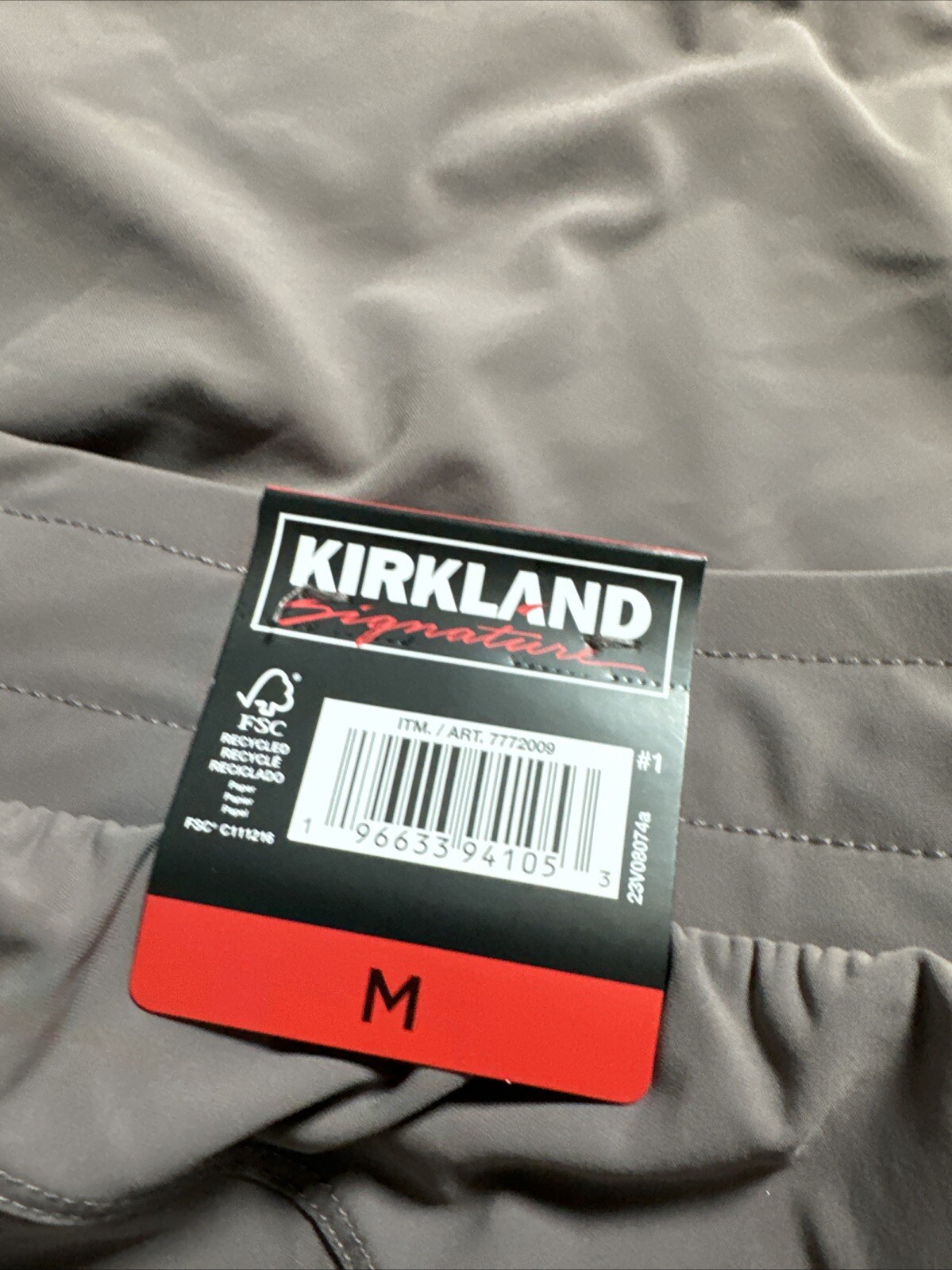 Kirkland Signature Ladies' Active Pants, Gray, Size M , color Hopsack