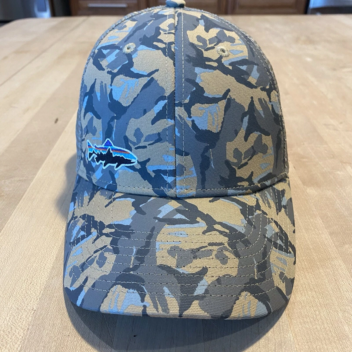 Blue camo sale patagonia hat