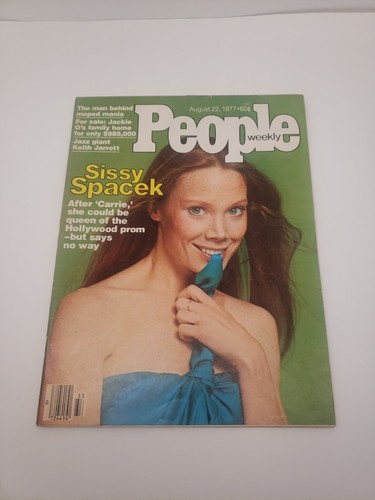 Sissy Spacek (Carrie) On Cover August 1977 People Magazine - Imagen 2 de 7
