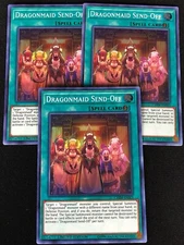 YUGIOH DRAGONMAID SEND-OFF CHIM-ENSE3 SUPER X3 (NM)