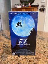 E.T. The Extra-Terrestrial VHS Tape 1988 Steven Spielberg ET - SEALED -IGS READY