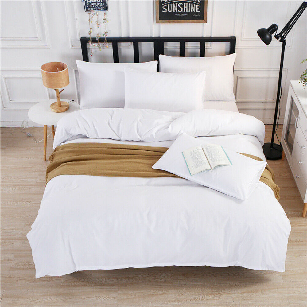 2200TC Ultra soft 4 Pieces Flat Fitted Sheet Set Single/KS/Double/Queen