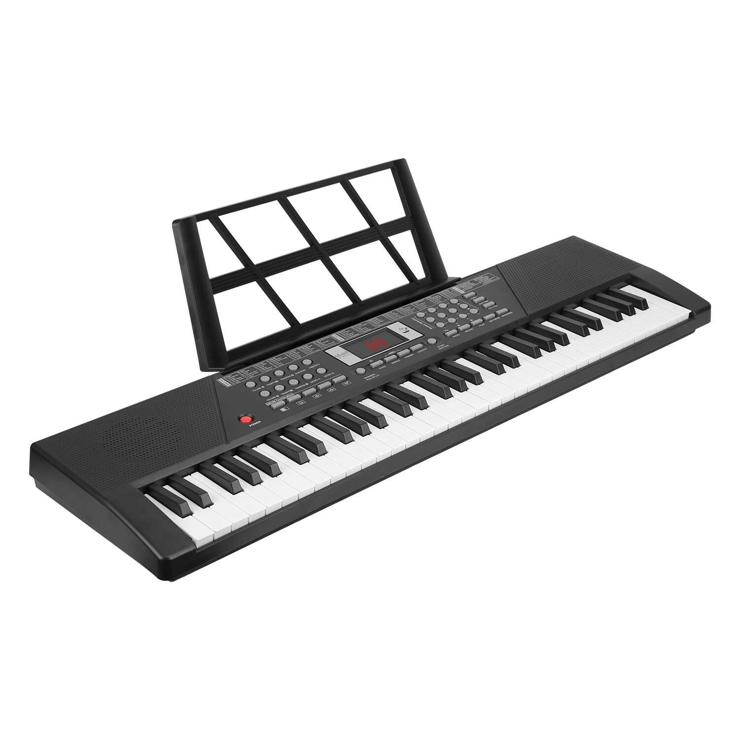 Pianoforte tastiera digitale 61 tasti nuovo con microfono per bambini età 3-12 foto 4