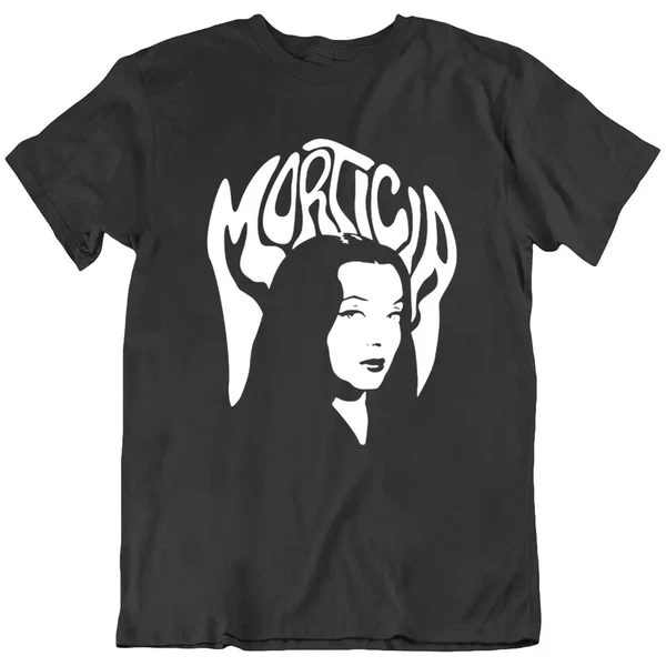 Halloween, Morticia Adams, Horror Scary Movie Fan T Shirt Tee Gift New