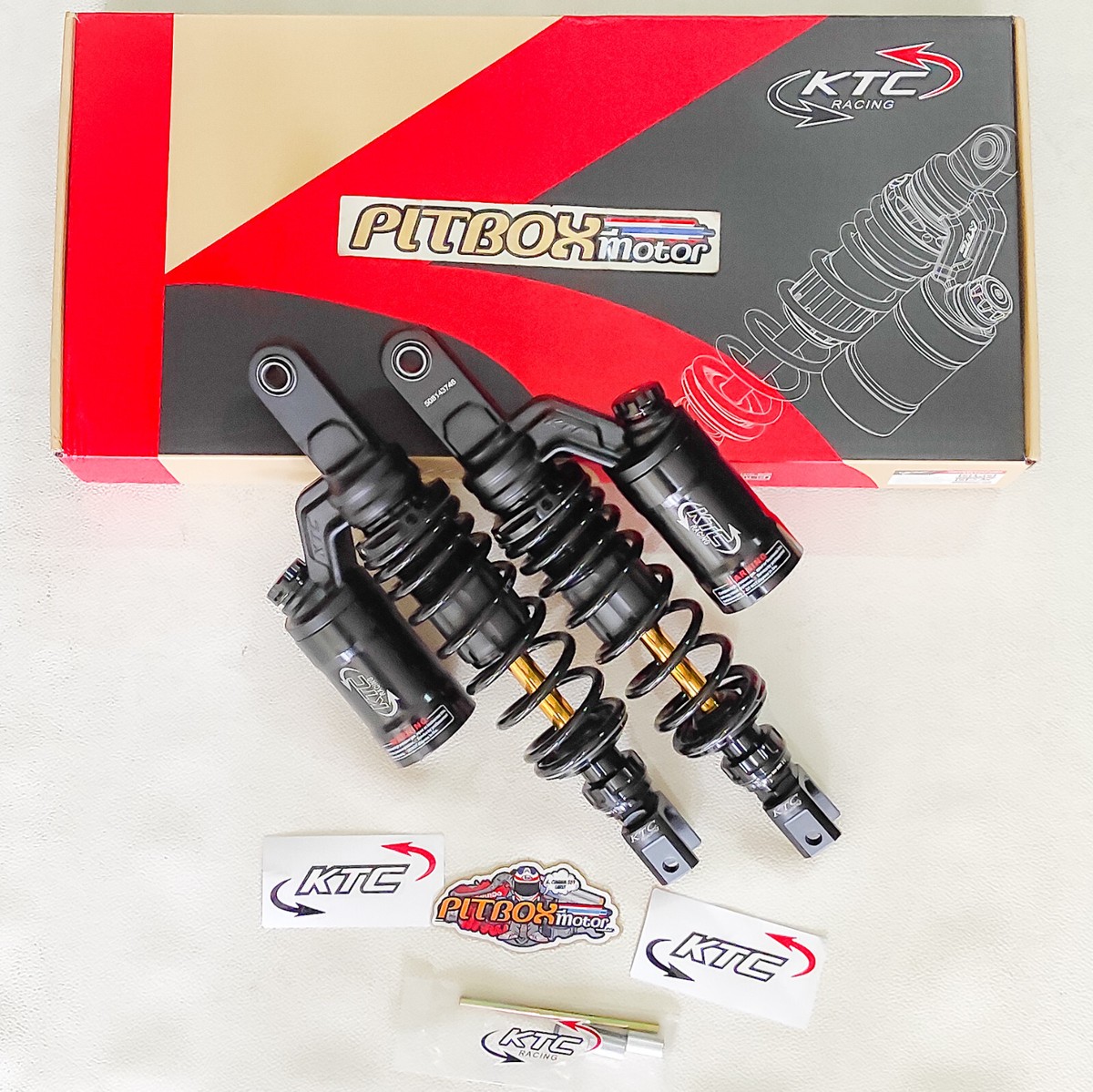 Yamaha Xmax 250 300 KTC Extreme ADJUSTABLE Damper & Rebound Shock