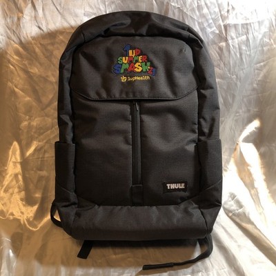 Thule Lithos 20L Backpack Padded Laptop Bag Black Nylon Lightweight Multi-pocket
