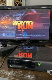 Microsoft Xbox 360 E Console W/ Kinect & Games (Powers On/Factory Reset)