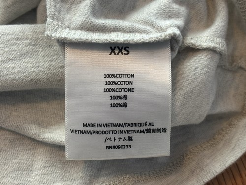 T-shirt manica corta Fear Of God Essentials Light Heather Avena 2021 taglia XXS - Foto 7 di 8