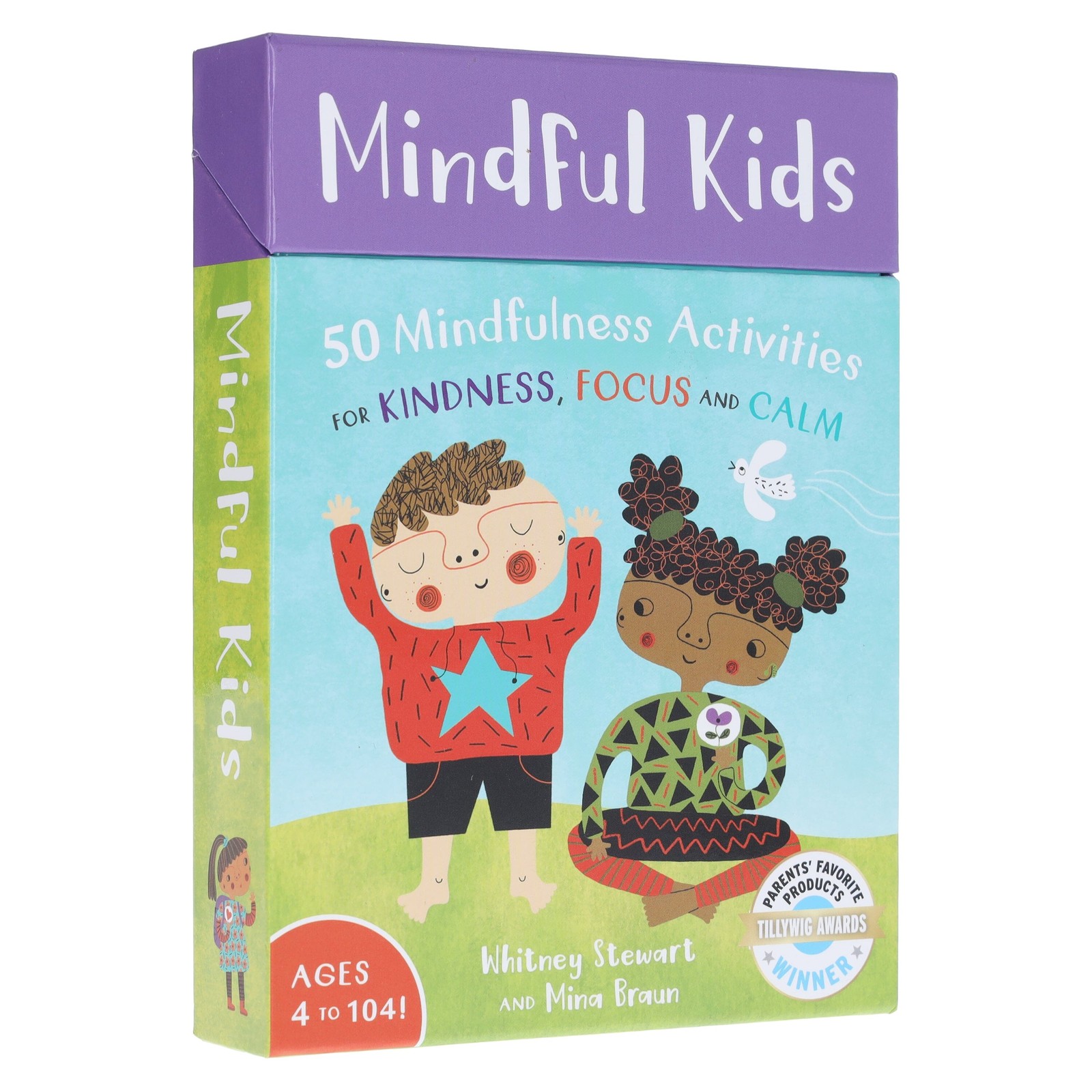 Mindful Kids: 50 Mindfulness Activities by Whitney Stewart - Cards - Ages 4+ - Image 2