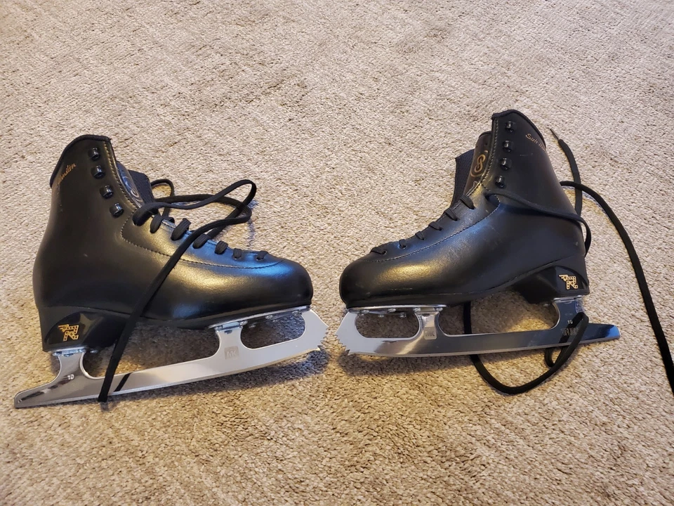 Risport Scott Hamilton talla 265 con cuchillas de vuelo MK (ligeramente usadas) Foto 3 de 4