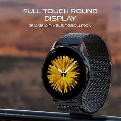 Fire-Boltt Smartwatch 1,39 Zoll | Bluetooth Caling, AI Voice, Sportmodus & Spo2