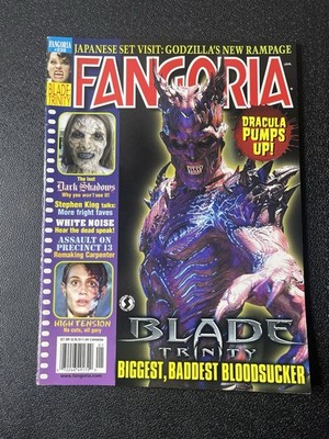 FANGORIA Magazine #239 Godzillas New Rampage, Blade Trinity, Stephen King Talks