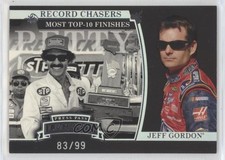2006 Legends Record Chasers Holofoil 83/99 Richard Petty Jeff Gordon HOF 08ee
