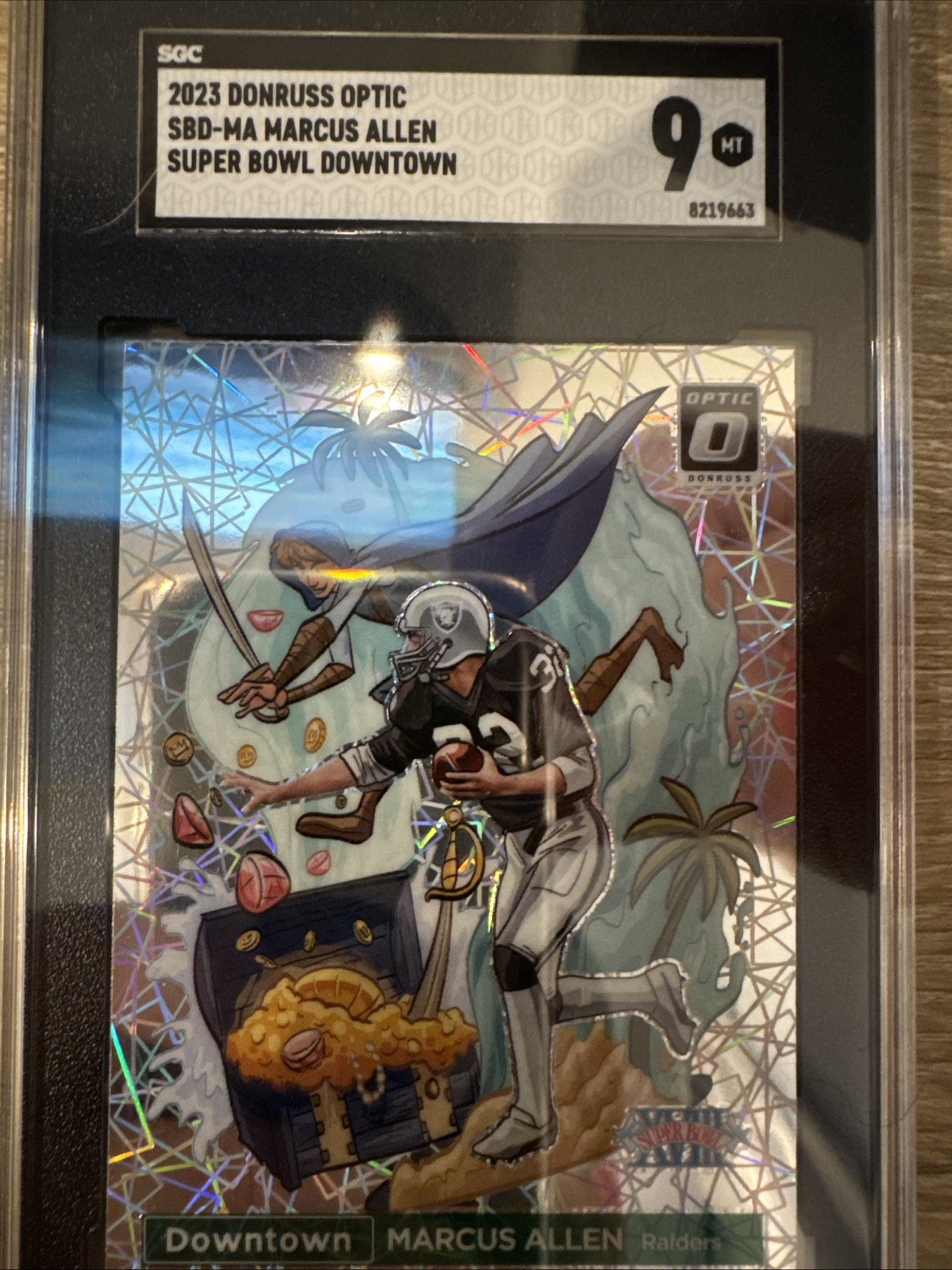 2023 Panini Donruss Optic - Super Bowl Downtown Marcus Allen #SBD-MA