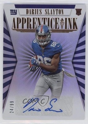 2019 Passing the Torch Apprentice Ink 24/99 Darius Slayton Rookie Auto RC 02g9